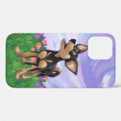 Coques Case-Mate iPhone Électronique du Chihuahua (Verso (horizontal))