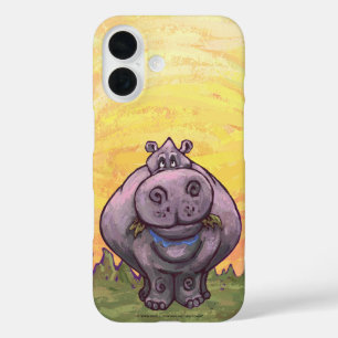 Coques iPhone 16 Électronique Hippopotame