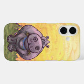 Coques Case-Mate iPhone Électronique Hippopotame (Verso (horizontal))