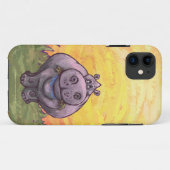 Coques Case-Mate iPhone Électronique Hippopotame (Dos (Horizontal))