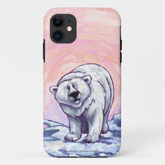 Coques Case-Mate iPhone Électronique Polar Bear (Dos)