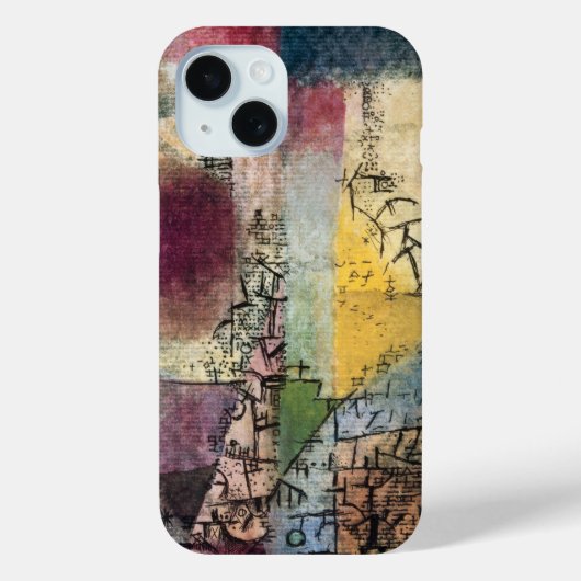 Coques Case-Mate iPhone Élégance Abstraite : Paul Klee (Verso)