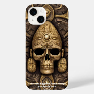 Coque Pour iPhone 14 Élégance antique : Fusion celtique & égyptienne