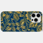 Coques Case-Mate iPhone Élégance Bleu Doré (Verso (horizontal))