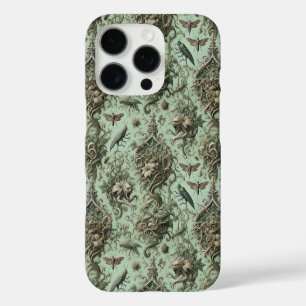 Coques iPhone 16 Pro Elégance Chitinique - Design de papier peint d'ins