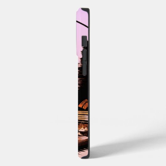 Coques Case-Mate iPhone Élégance côté feu : Gras Flame Design d'impression (Verso / Gauche)