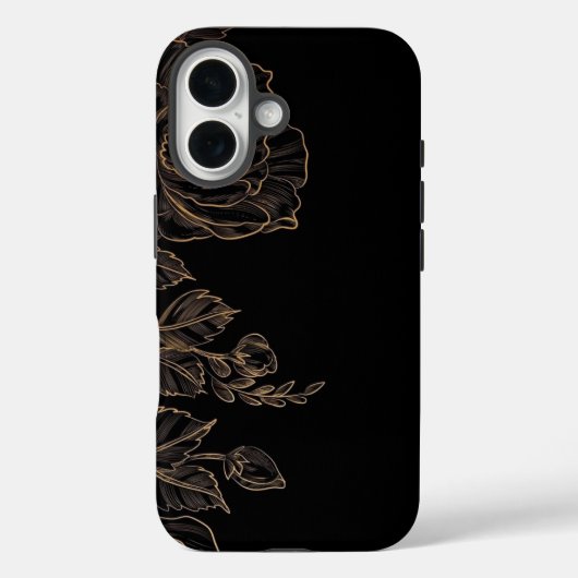 Coques Case-Mate iPhone Élégance de Bloom à Minuit (Verso)