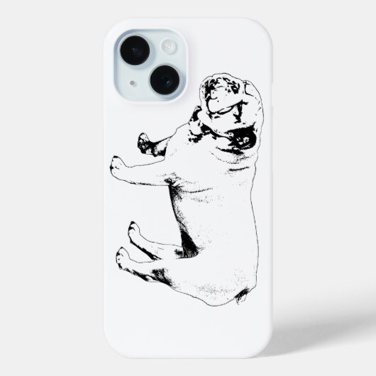 Coques Case-Mate iPhone élégance de forme épurée, bouledogue (Verso)