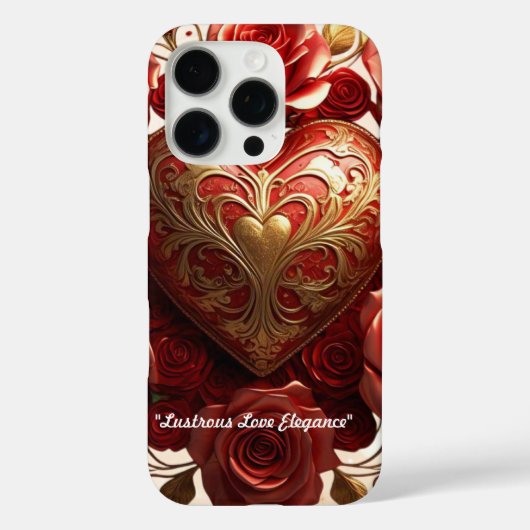 Coques Case-Mate iPhone "Élégance de Rose Radieuse" (Verso)