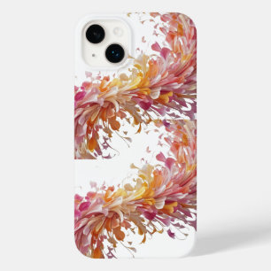 Coque Pour iPhone 14 Plus Élégance des vagues florales - Art Pétal Vibrant i