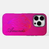 Coques Case-Mate iPhone Élégance du feu : Identité rayonnante (Verso (horizontal))