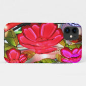 Coques Case-Mate iPhone Élégance électrique en rose (Dos (Horizontal))