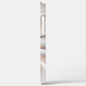 Coques Case-Mate iPhone Élégance florale Art Abstrait fractal moderne (Verso / Gauche)