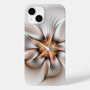 Coque Pour iPhone 14 Élégance florale Art Abstrait fractal moderne
