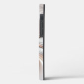 Coques Case-Mate iPhone Élégance florale Art Abstrait fractal moderne (Verso / Gauche)