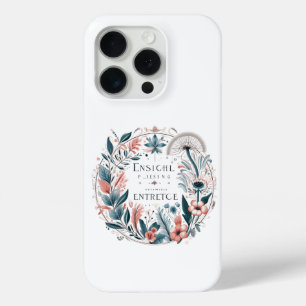 Coque iPhone 15 Pro Élégance florale enchantée