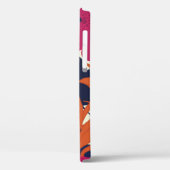 Coques Case-Mate iPhone Élégance florale : motif abstrait (Verso / Gauche)