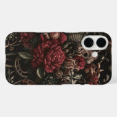 Coques Case-Mate iPhone Élégance florale Steampunk (Verso (horizontal))