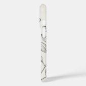 Coques Case-Mate iPhone Élégance florale transparente (Verso / Gauche)