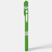 Coques Case-Mate iPhone Élégance florale verte - Téléphone (Verso / Gauche)