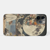 Coques Case-Mate iPhone Élégance Lune - Femme avec Lune (2) (Dos (Horizontal))