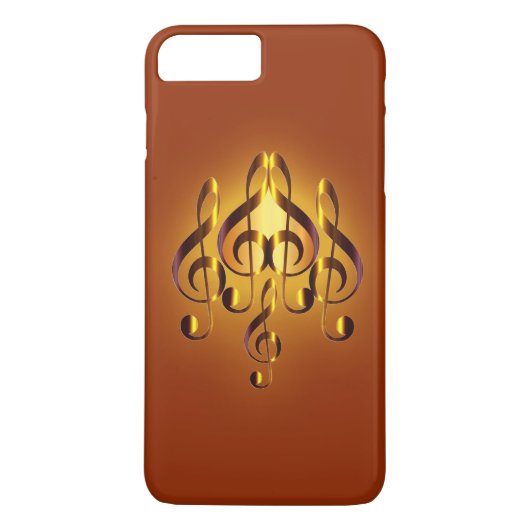 Coques Case-Mate iPhone Elégance Musical Coeur Design (Dos)