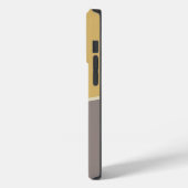 Coques Case-Mate iPhone Élégance neutre avec logo Accents Abstraits (Verso / Gauche)
