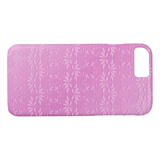 Coques Case-Mate iPhone Élégance rose intégrée (Dos (Horizontal))