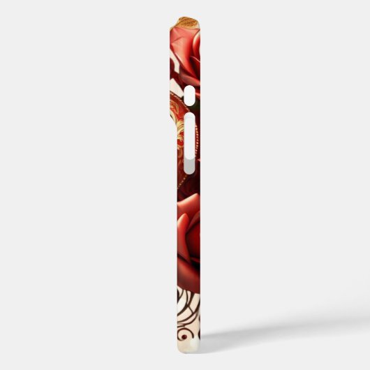 Coques Case-Mate iPhone "Élégance Rose rayonnante" (Verso / Gauche)