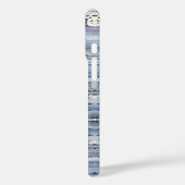 Coques Case-Mate iPhone Elégance rustique Monogramme Dentelle Aquarelle Bo (Verso / Gauche)