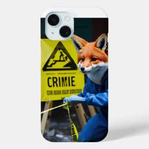 Coque Pour iPhone 15 Élégance sauvage : couverture Fox iPhone 15