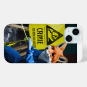 Coques Case-Mate iPhone Élégance sauvage : couverture Fox iPhone 15 (Verso (horizontal))