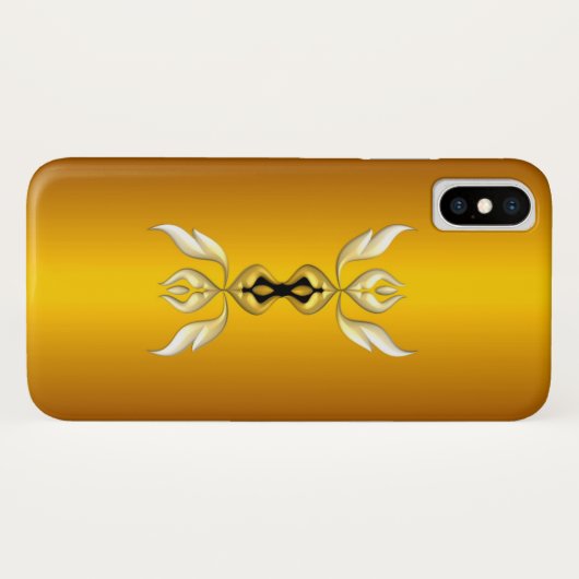 Coques Case-Mate iPhone Élégance Suprême en blanc (Dos (Horizontal))