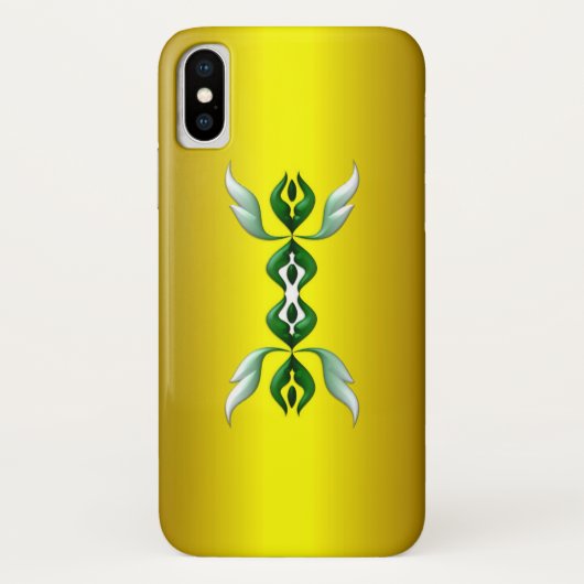 Coques Case-Mate iPhone Élégance Suprême en vert (Dos)