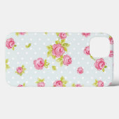 Coques Case-Mate iPhone Elegance wallpaper pattern of pink roses 4 (Verso (horizontal))
