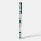 Coques Case-Mate iPhone Élégant À damiers rétro (Verso / Droite)