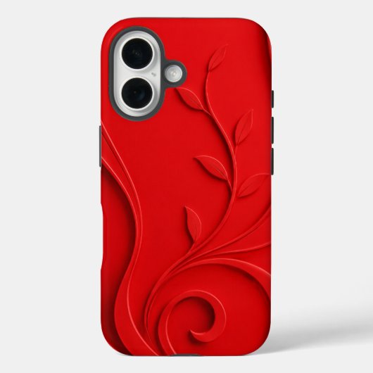 Coques Case-Mate iPhone Élégant Abstrait Floral De Luxe Élégant (Verso)