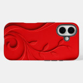 Coques Case-Mate iPhone Élégant Abstrait Floral De Luxe Élégant (Verso (horizontal))