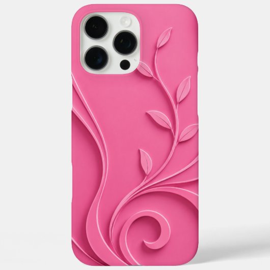 Coques Case-Mate iPhone Élégant Abstrait Floral De Luxe Élégant (Verso)