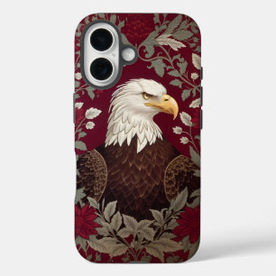 Coques iPhone 16 Elégant Aigle Bald William Morris Inspiré Floral