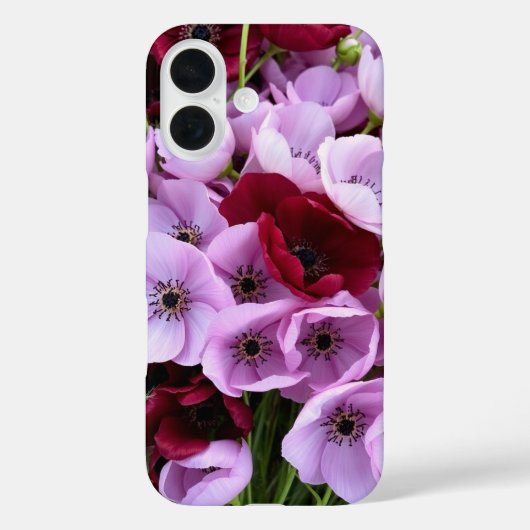 Coques Case-Mate iPhone Élégant anémones (Verso)
