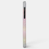 Coques Case-Mate iPhone Elégant Argent Parties scintillant Or Arc-en-ciel  (Dos/Gauche)