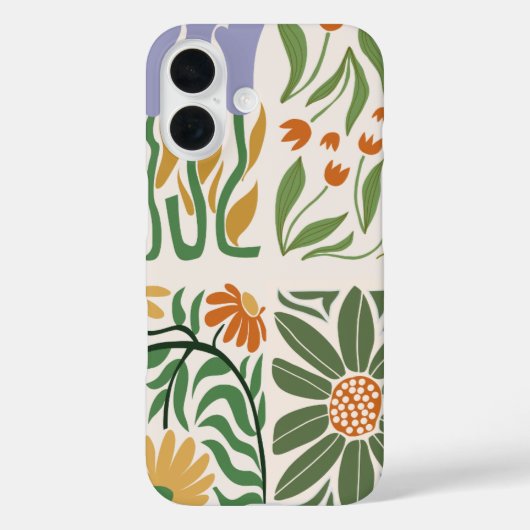 Coques Case-Mate iPhone Élégant arrière - plan chic rose vert (Verso)