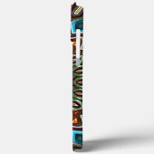 Coques Case-Mate iPhone Elégant Art Moderne Abstrait de Bohême Mandala (Verso / Gauche)