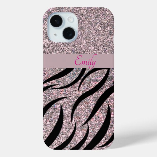 Coques Case-Mate iPhone Elegant Birthday Phone Case – Chic Girly Personali (Verso)