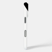 Coques Case-Mate iPhone Elegant Black and White Monogram iPhone Case (Verso / Droite)