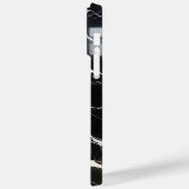 Coques Case-Mate iPhone Elegant Black Marble Texture iPhone Case (Verso / Gauche)