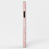 Coques Case-Mate iPhone Elégant blanc & or Mandala Blush Pink Design (Dos/Droite)