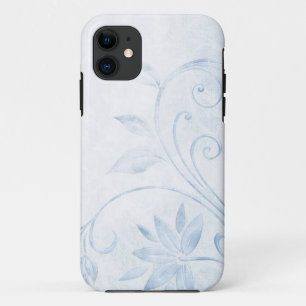 Case-Mate iPhone Case Elégant bleu Vintage