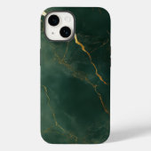 Coques Case-Mate iPhone Elegant blue marble stone iPhone / iPad case (Verso)
